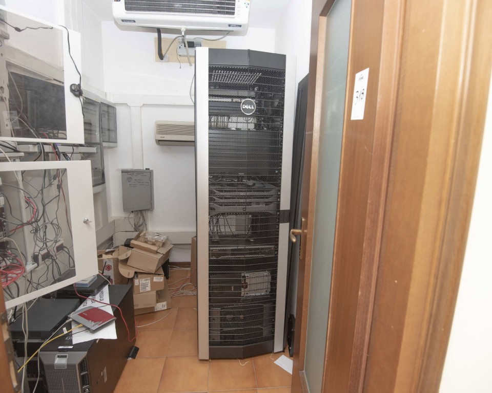 Immagine panoramica di Server room materials